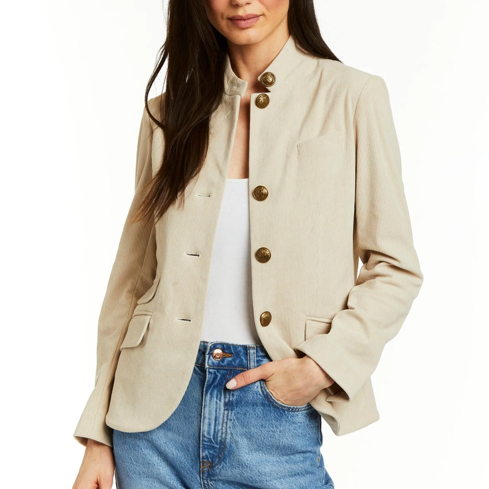 SALE! Jordan Jacket in Stone by Drew