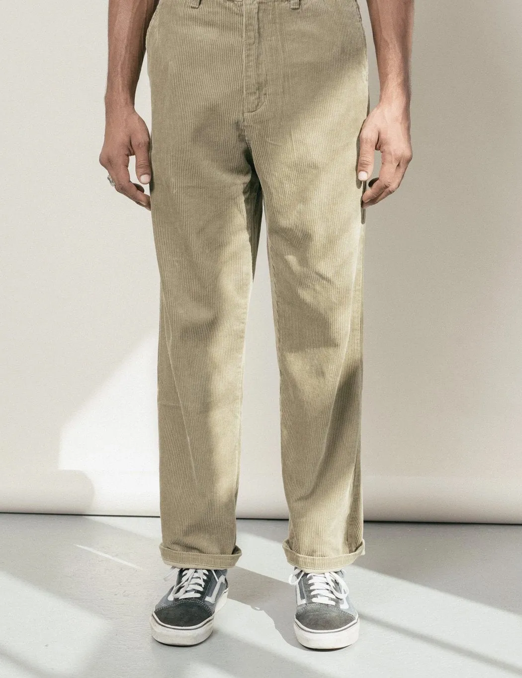 Satta Cord Pants - Taupe Brown