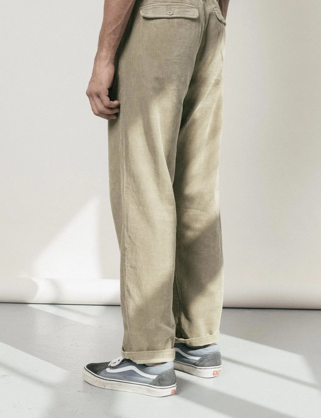 Satta Cord Pants - Taupe Brown