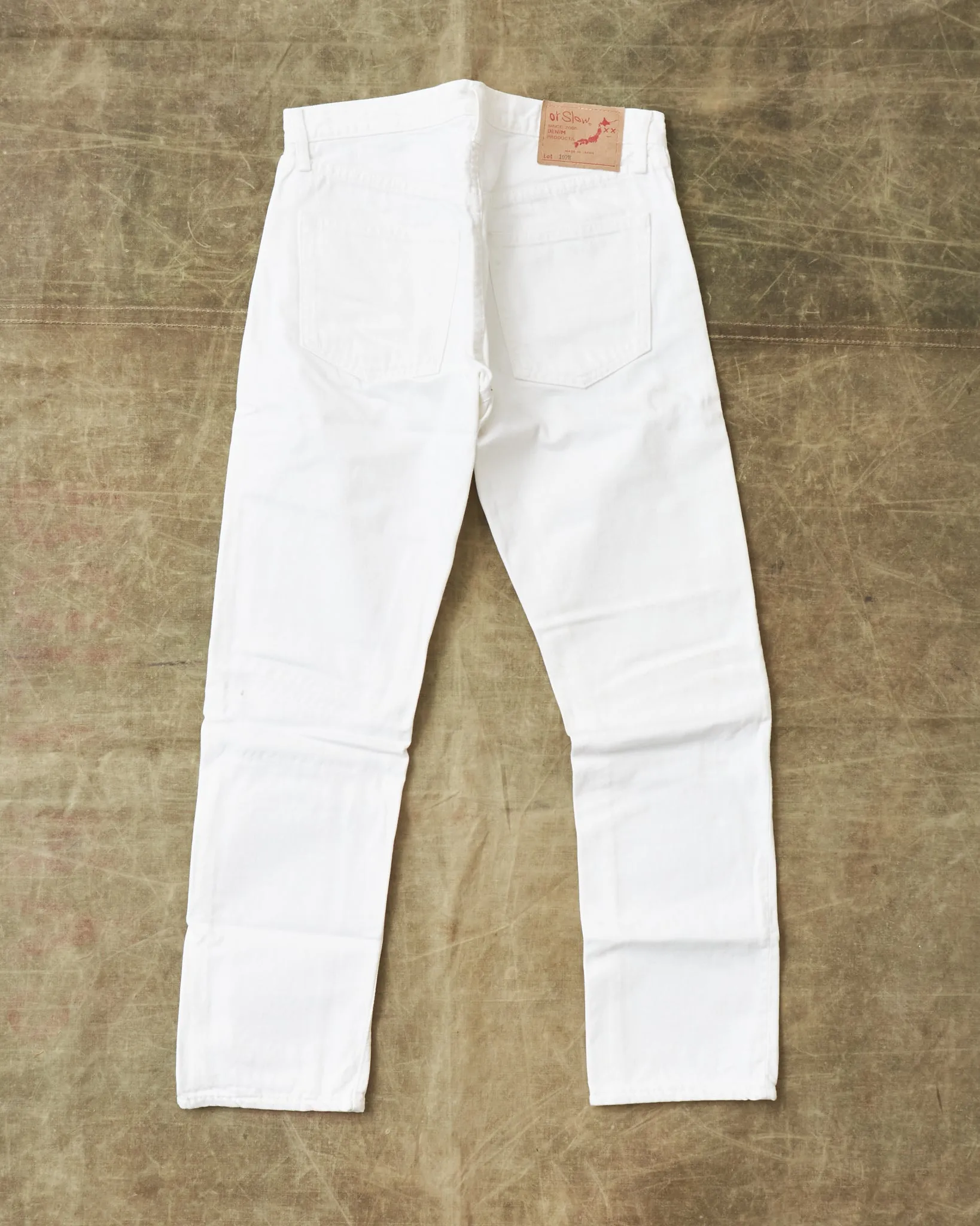 Second Hand OrSlow 107 Slim Fit Jeans White EU XS / JPN 1