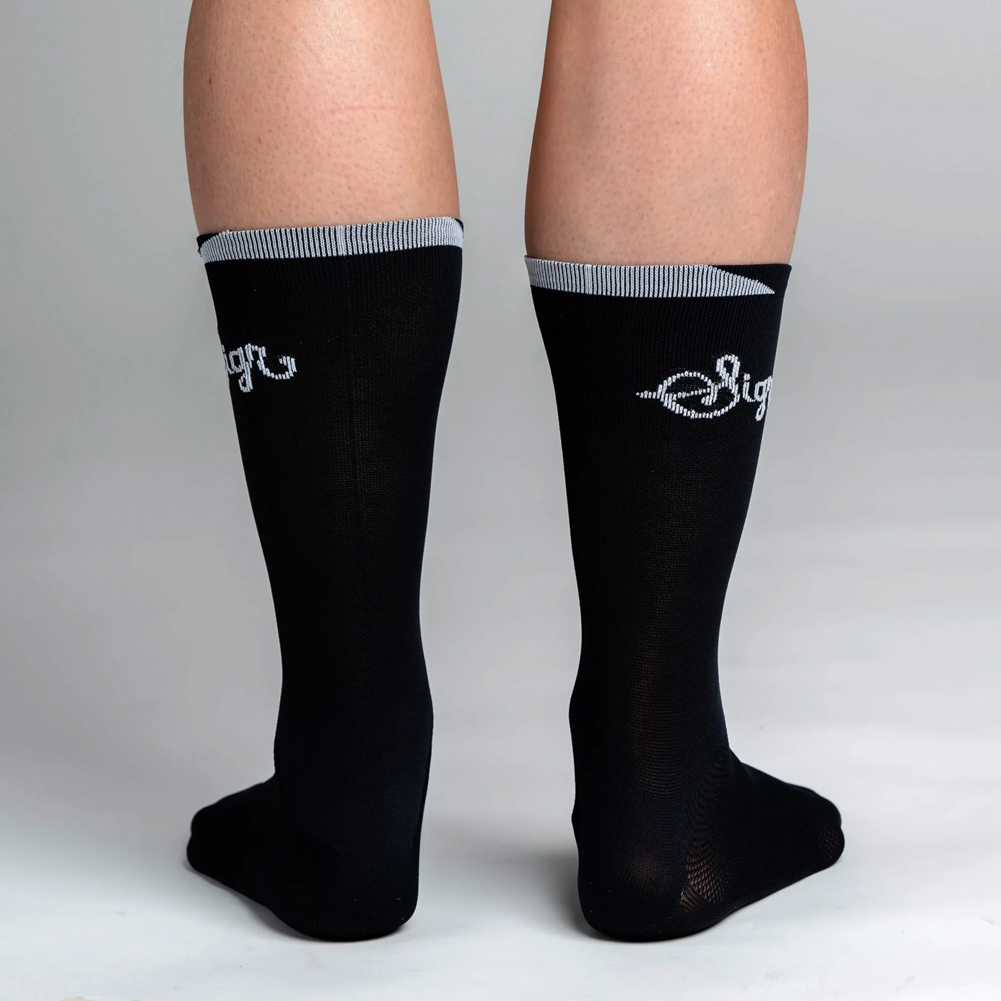 Snok Men's Black Cycling Socks