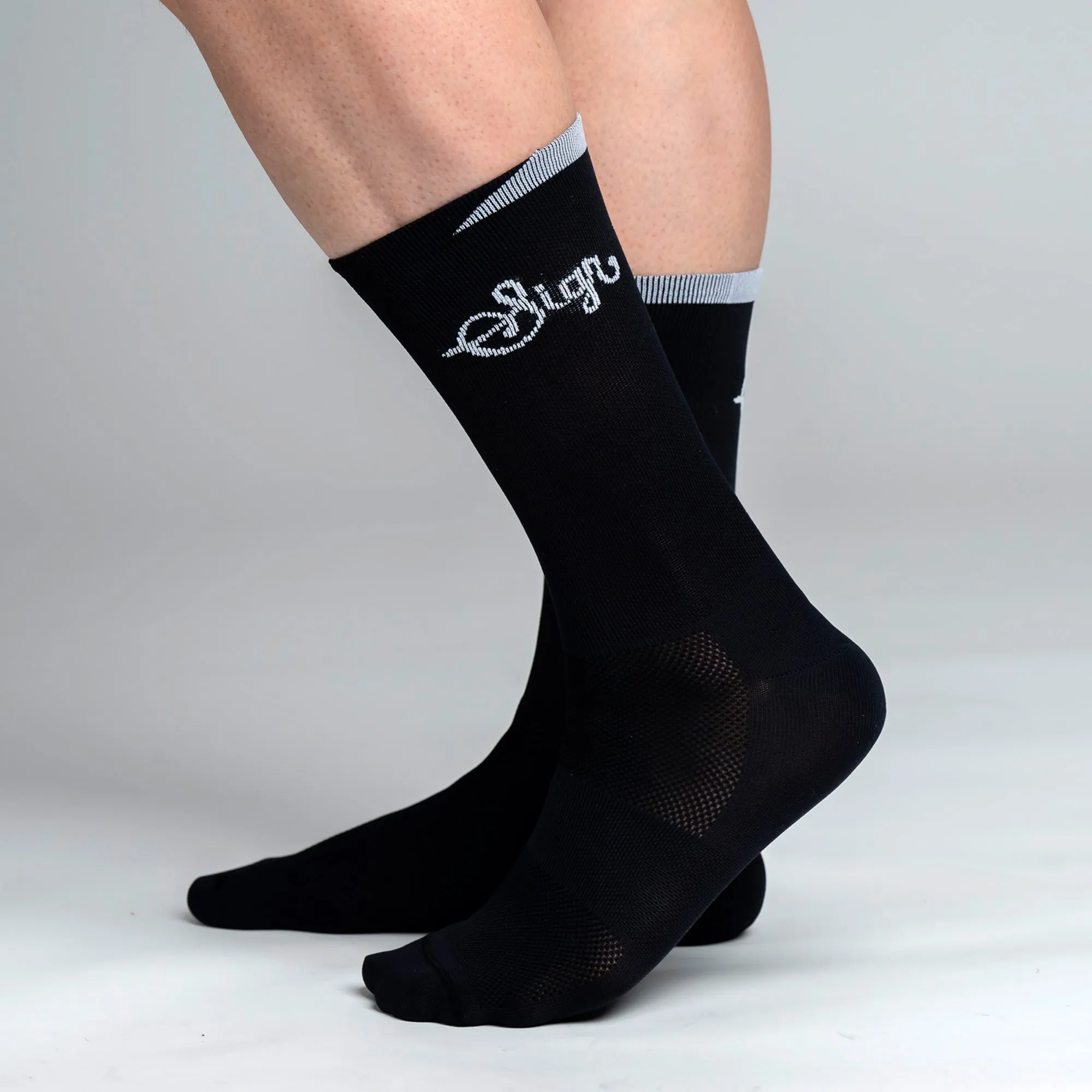 Snok Men's Black Cycling Socks
