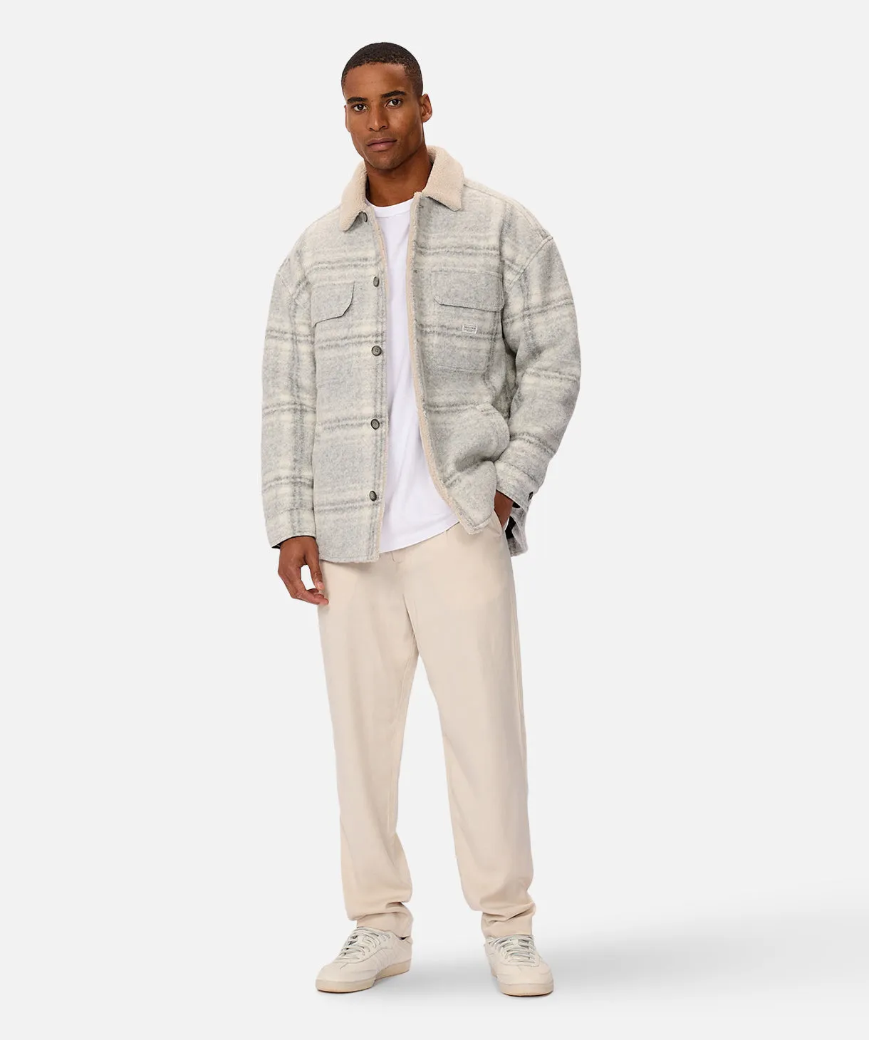 The Gloucester Jacket - Grey/Cream