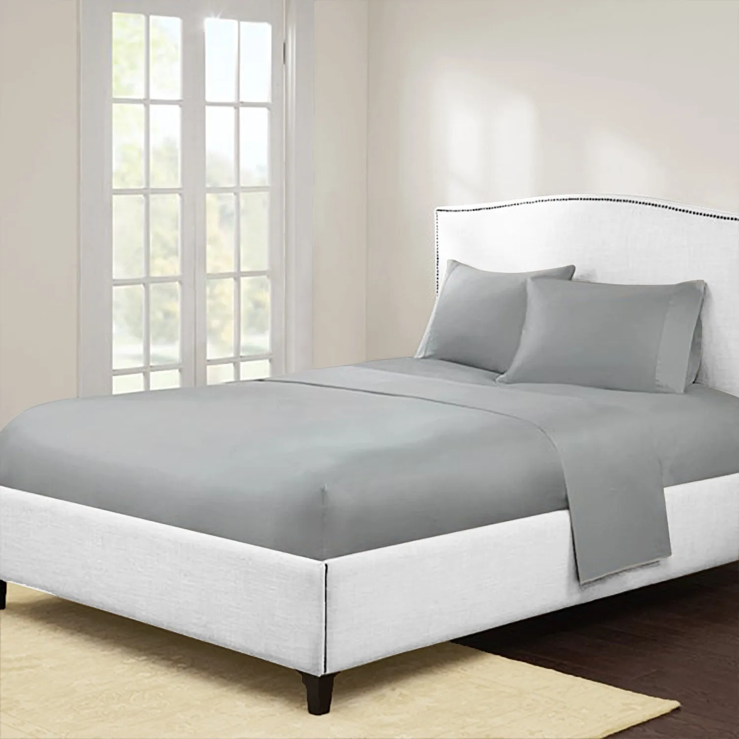 Top selling Bamboo Cotton Sateen Fitted Top Sheet