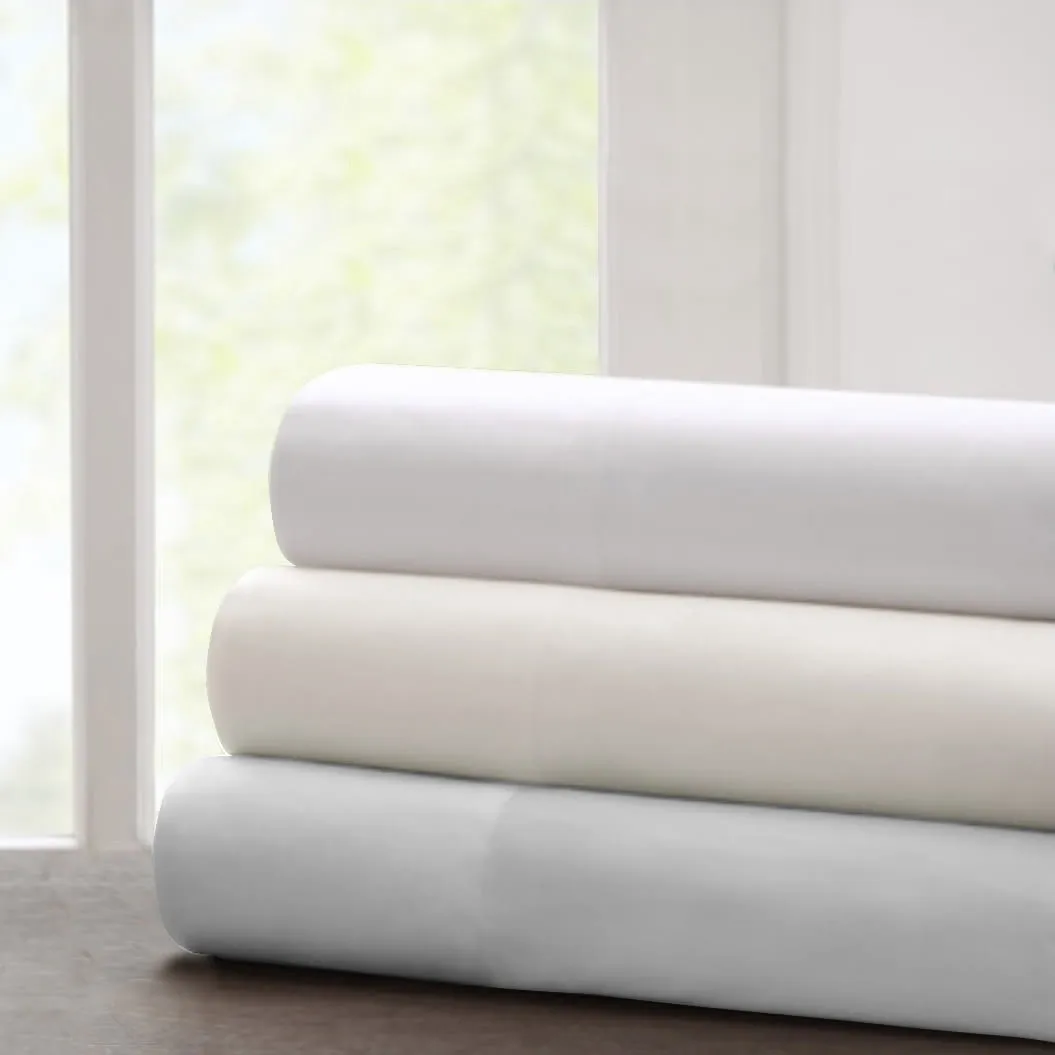 Top selling Bamboo Cotton Sateen Fitted Top Sheet