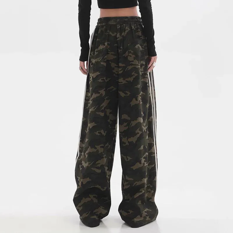 Urban Retro Camouflage Trousers
