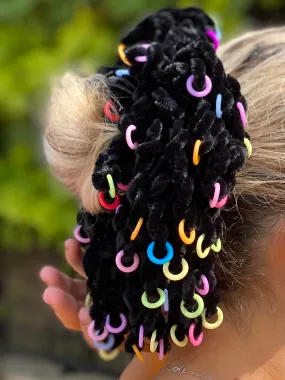 Volumizing Scrunchie Band - Black