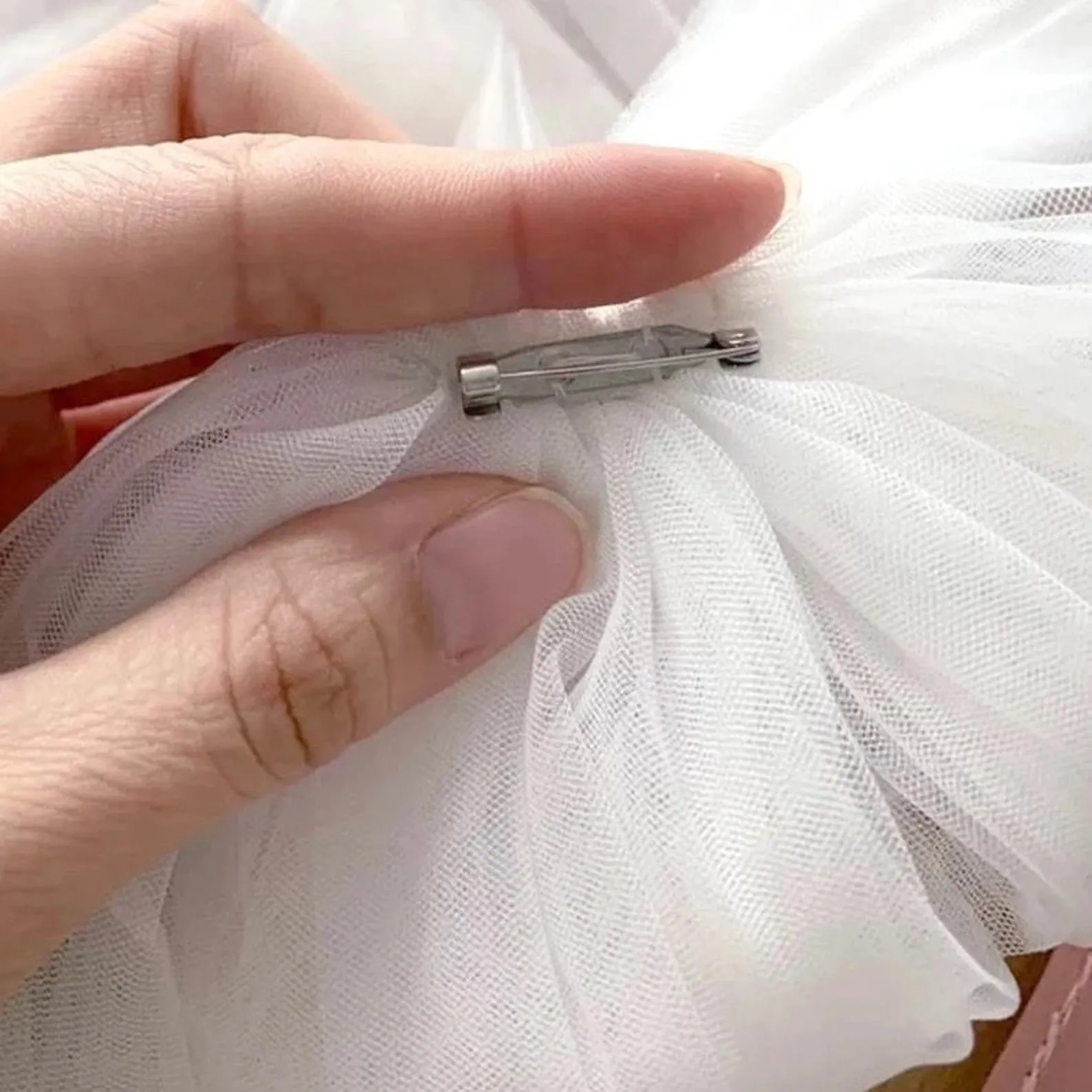 Wedding Cape | Draped Pearl Back