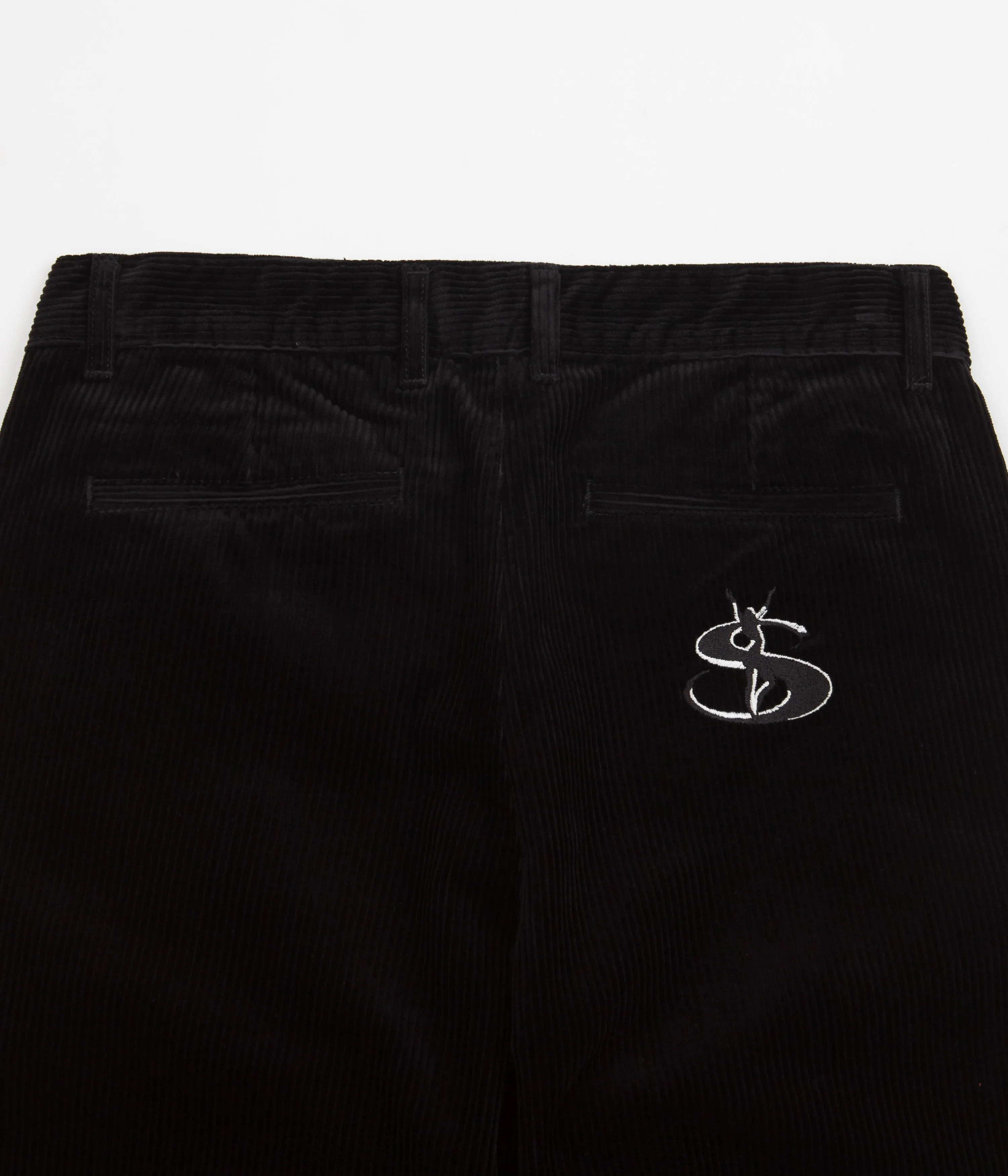 Yardsale Phantasy Courduroy Slack Pants - Washed Black